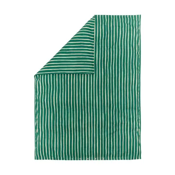 Iso Piccolo duvet cover - Off white-emerald - Marimekko