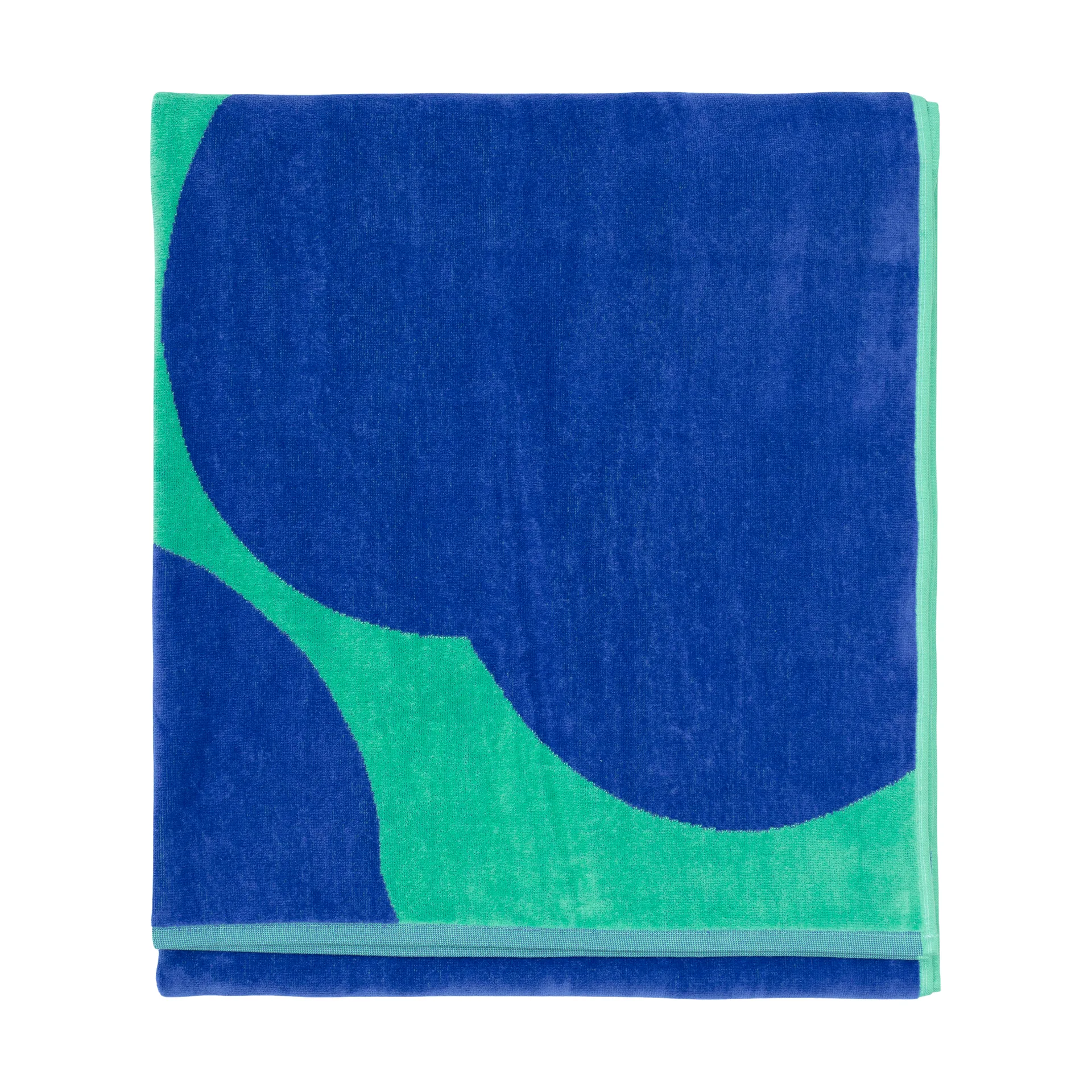 Iso Unikko bath towel, Teal-blue, 100x180 cm Marimekko