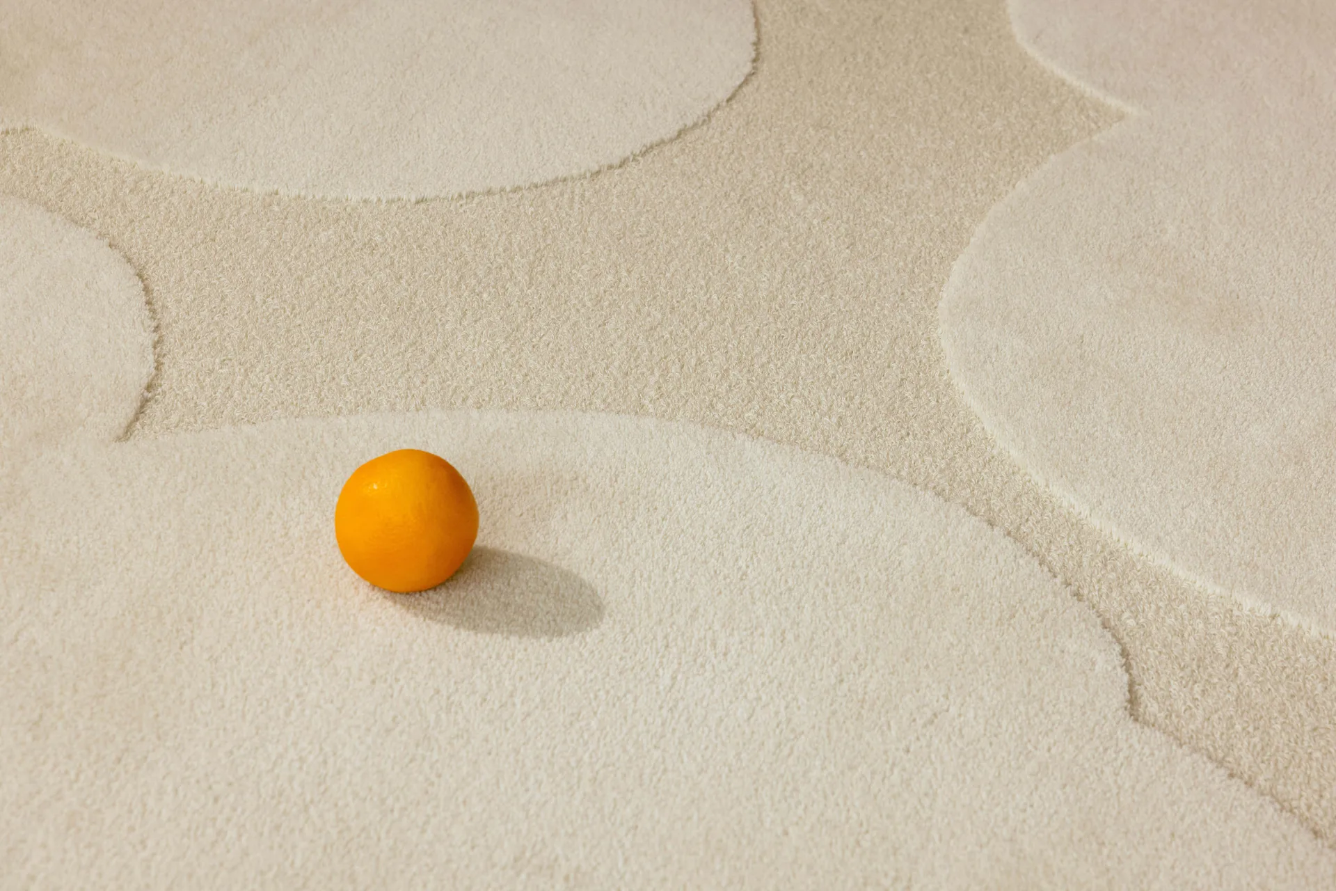 Iso Unikko wool rug, Natural white, 200x300 cm Marimekko