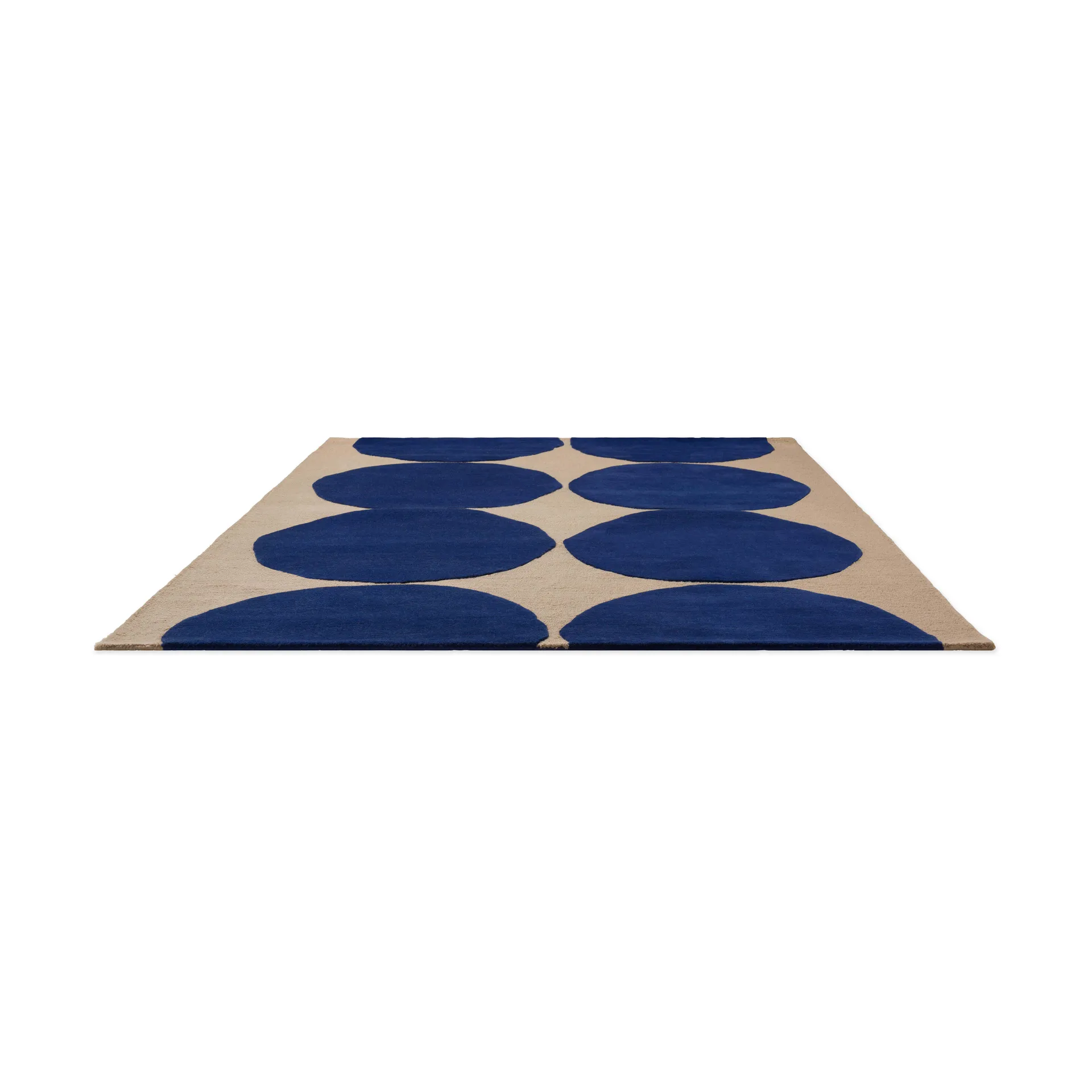 Isot Kivet wool rug, Blue, 140x200 cm Marimekko