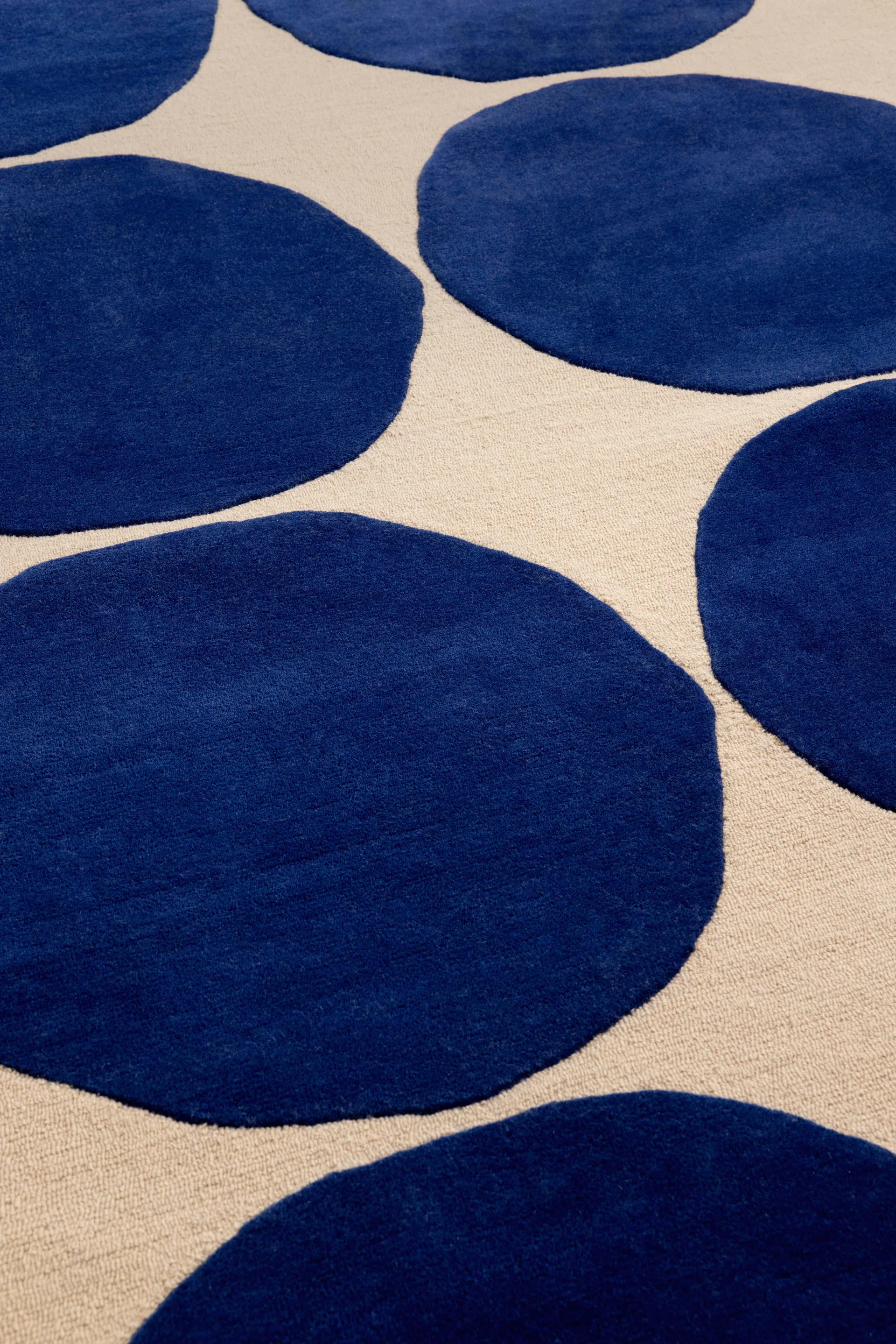 Isot Kivet wool rug, Blue, 250x350 cm Marimekko