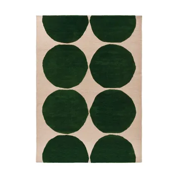 Isot Kivet wool rug - Green, 140x200 cm - Marimekko