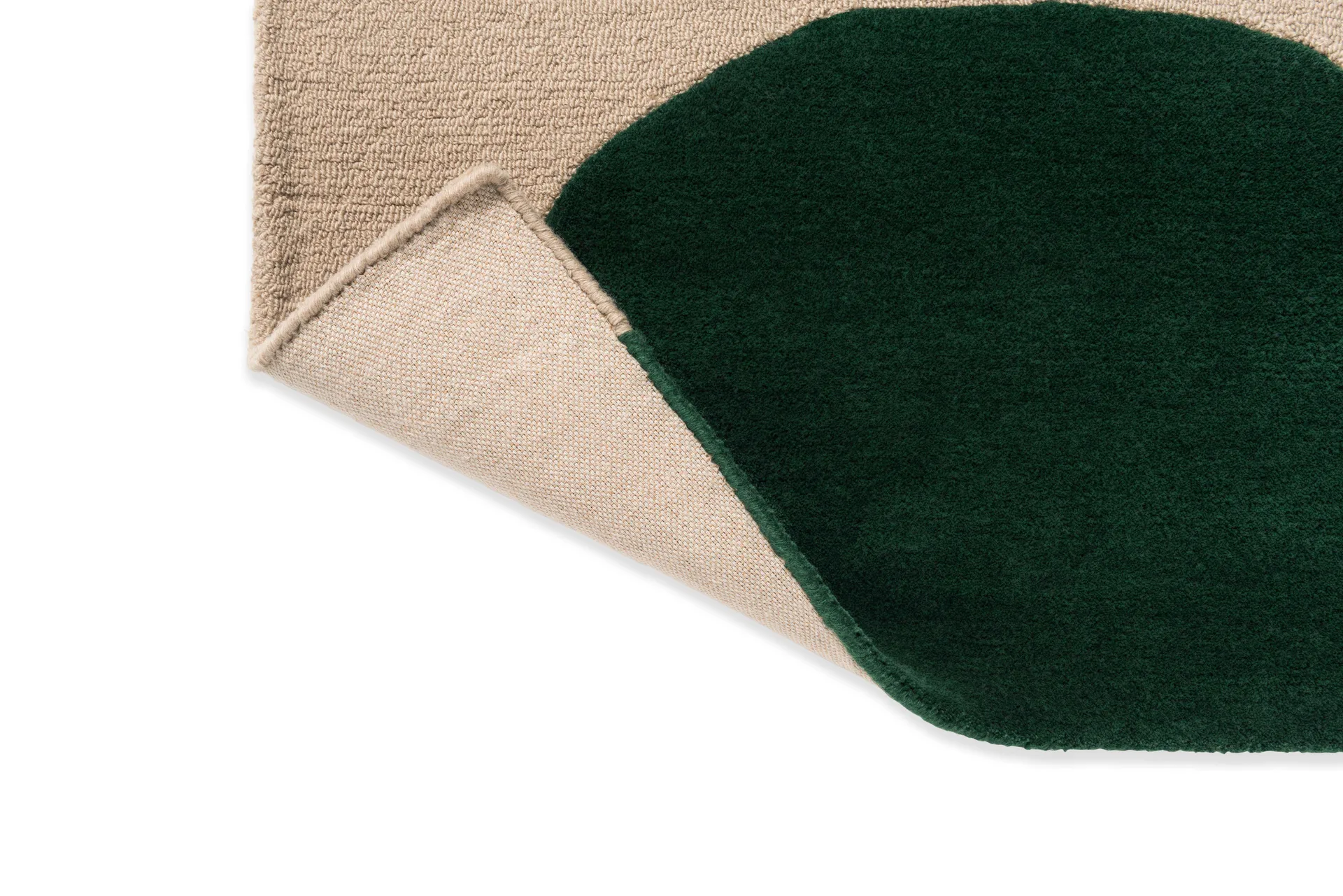 Isot Kivet wool rug, Green, 200x280 cm Marimekko