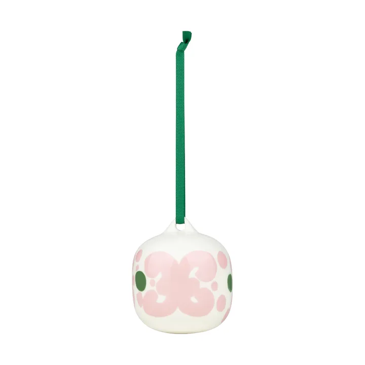 Keidas Christmas decorative pendant - Pink, 7x7 cm - Marimekko