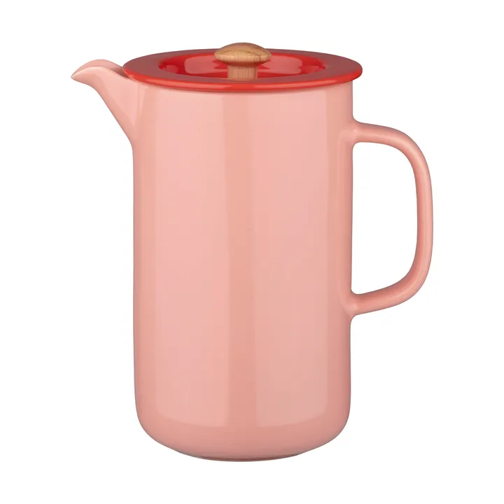 Oiva French Press - Salmon red-tomato red - Marimekko