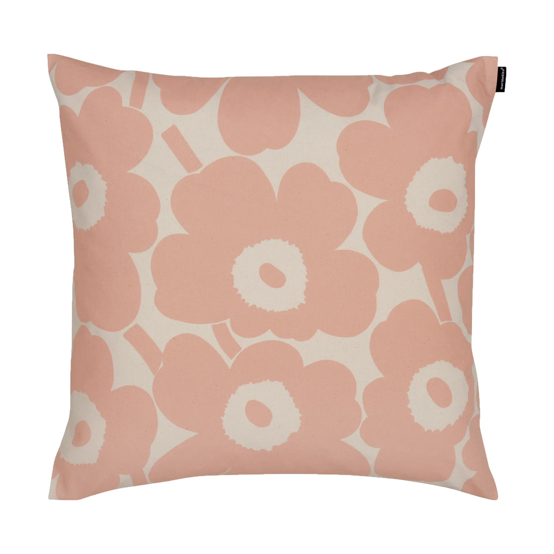 Pieni Unikko cushion cover 50x50 cm, Cotton-peach Marimekko