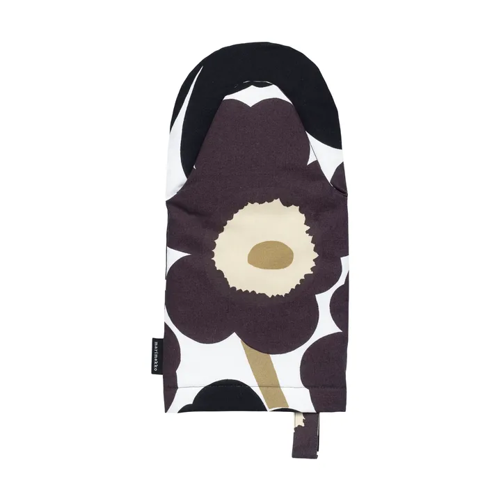 Pieni Unikko oven mitt - White-dark grey-beige - Marimekko