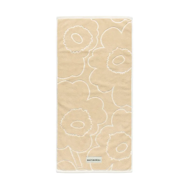 Piirto Unikko towel 50x100 cm - Beige - Marimekko