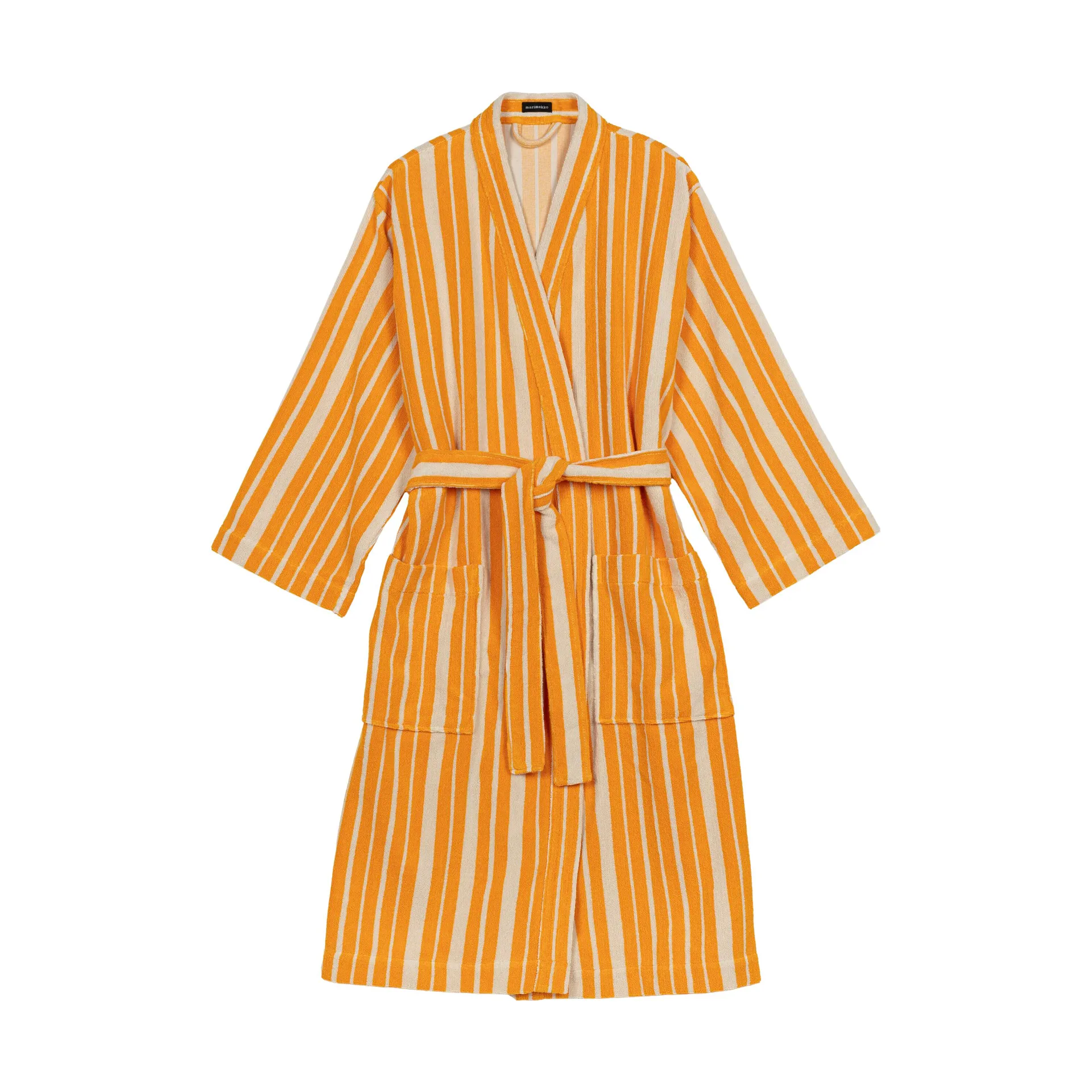 Raide bathrobe yellow, XL Marimekko