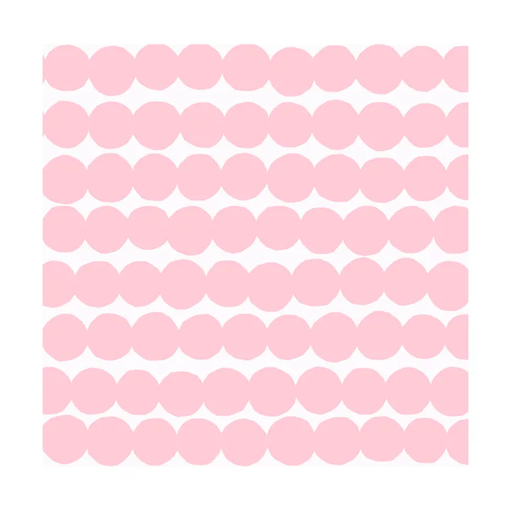 Räsymatto napkin 33x33 cm 20-pack - Light Pink - Marimekko