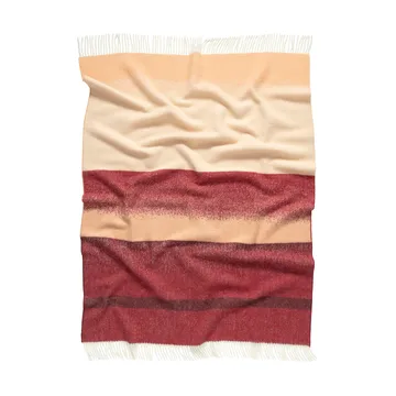 Selänne throw 130x170 cm - Burgundy-off white, peach - Marimekko