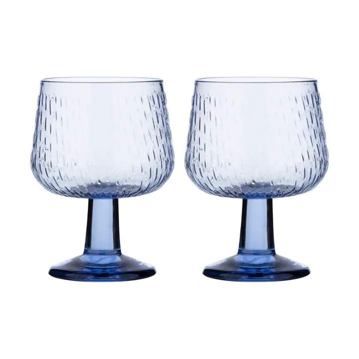 Syksy wine glass 250 ml 2-pack - Purple - Marimekko