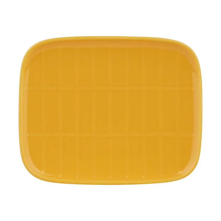 Tiiliskivi plate 12x15 cm - Yellow - Marimekko