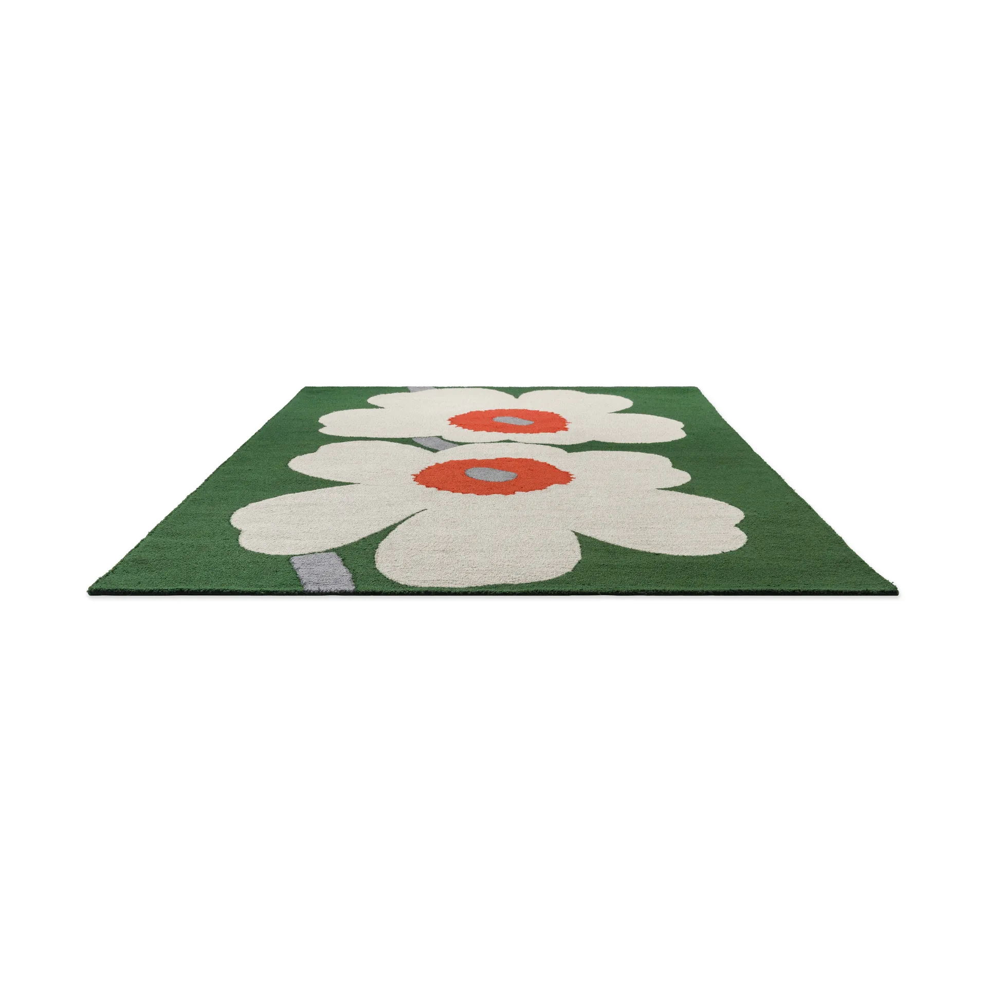 Unikko 60th Anniversary tufted plastic rug, 160x230 cm Marimekko