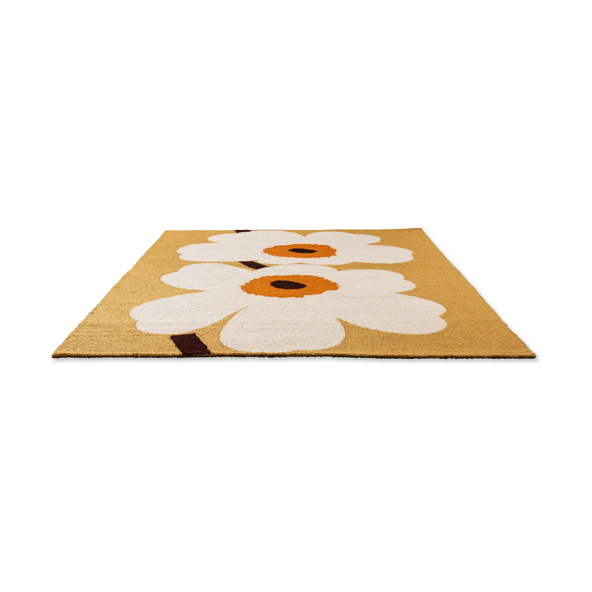 Unikko anniversary outdoor rug, Honey, 200x280 cm Marimekko