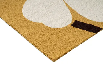 Unikko anniversary outdoor rug - Honey, 250x350 cm - Marimekko