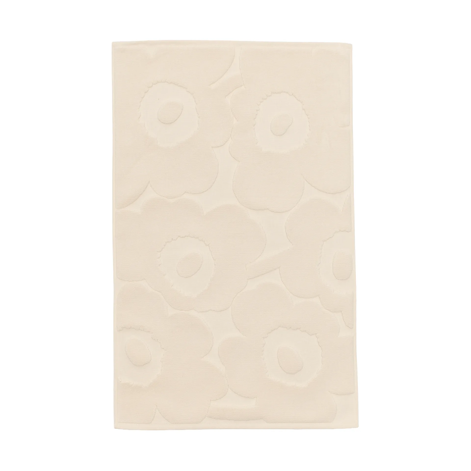 Unikko bath mat, Off white Marimekko