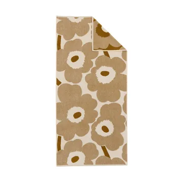 Unikko bath towel 70x150 cm - Off white-bronze - Marimekko