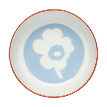 Unikko bowl 4 dl - White-light blue-orange red - Marimekko