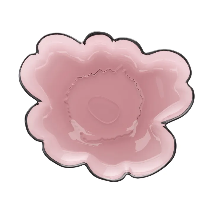 Unikko glass plate 20 cm - Heather - Marimekko