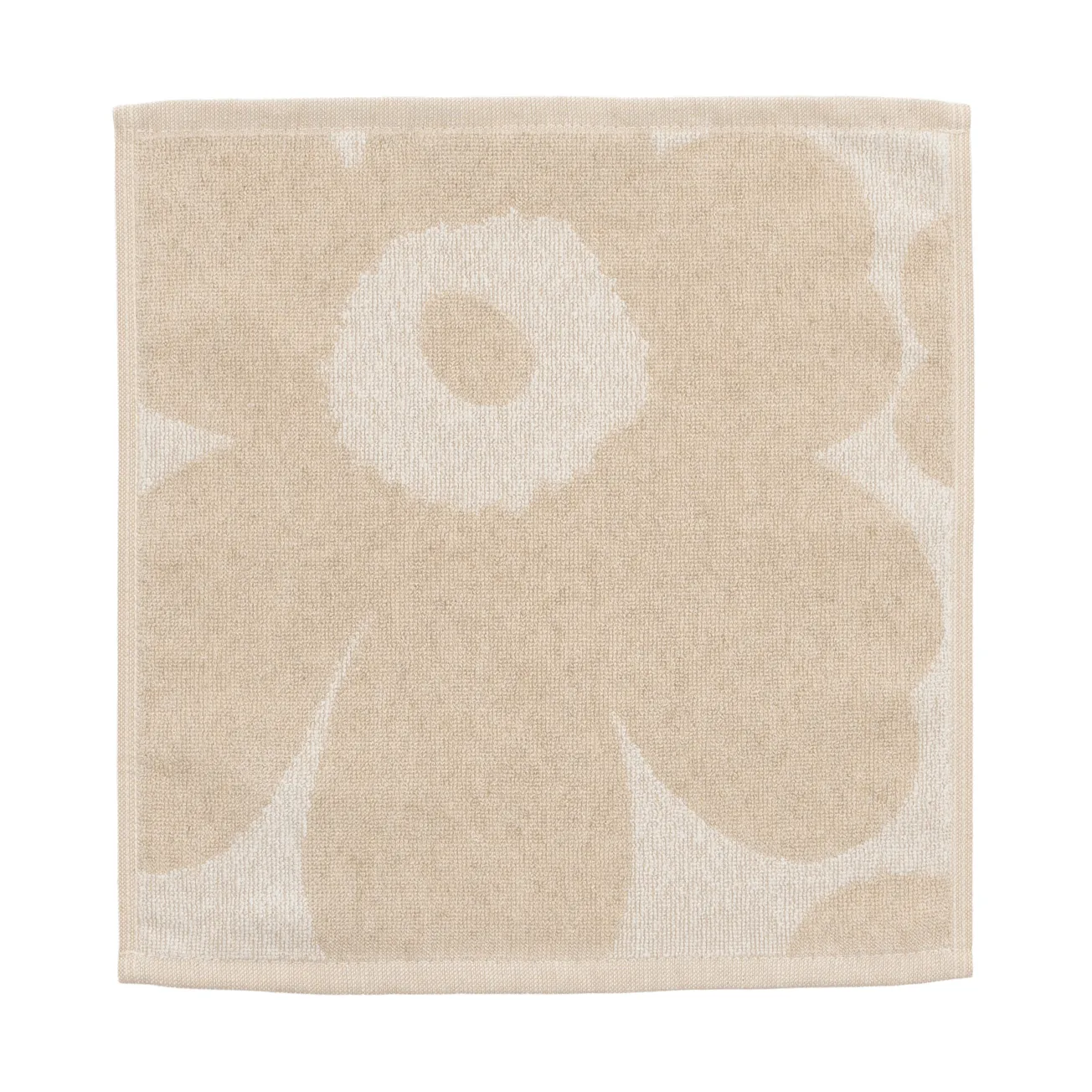 Unikko mini towel 30x30 cm, Off white-linen Marimekko