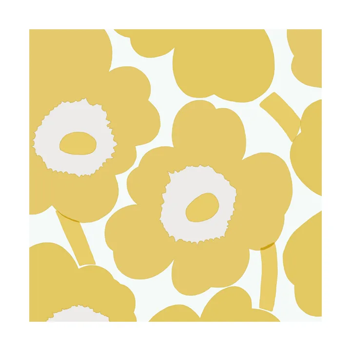 Unikko napkins 33x33 cm 20-pack - Gold - Marimekko