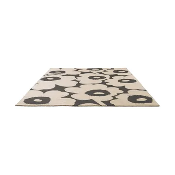 Unikko outdoor rug - Charcoal-white, 200x280 cm - Marimekko
