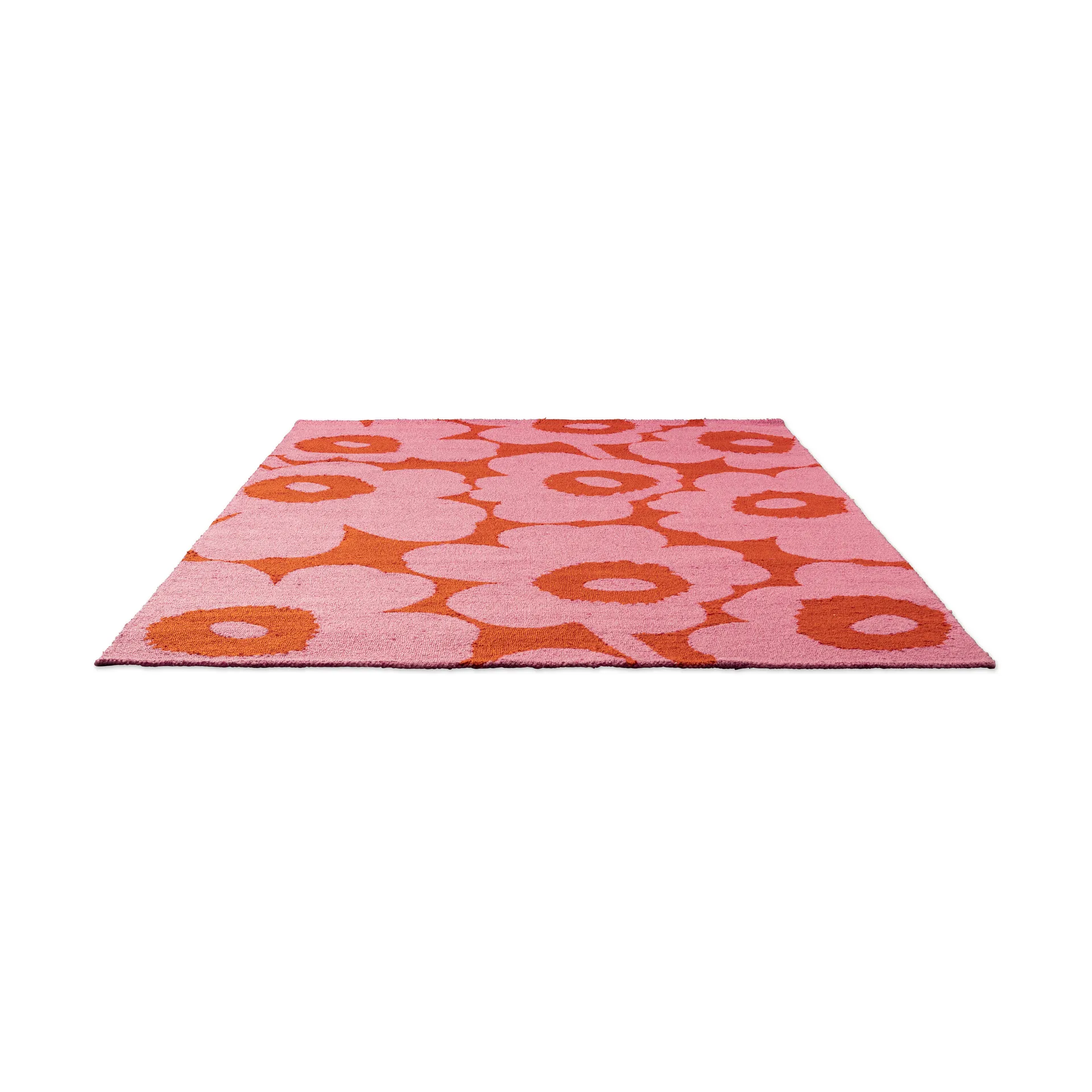 Unikko outdoor rug, Pink-orange, 160x230 cm Marimekko
