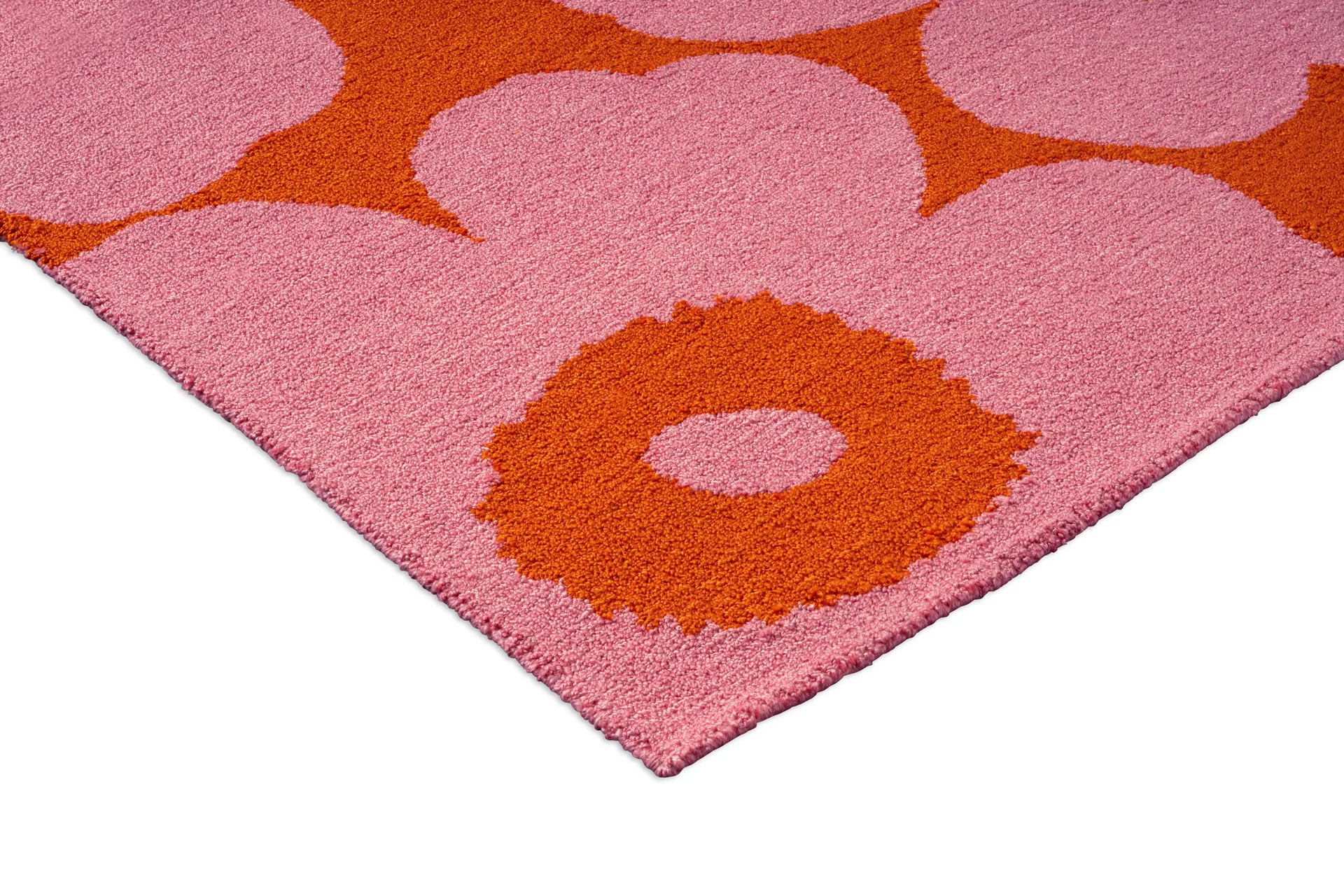 Unikko outdoor rug, Pink-orange, 200x280 cm Marimekko