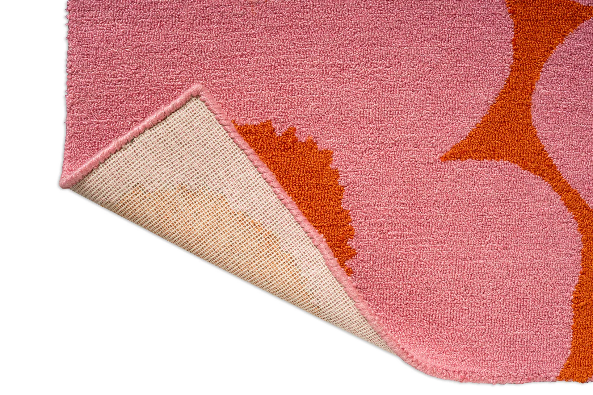 Unikko outdoor rug, Pink-orange, 250x350 cm Marimekko