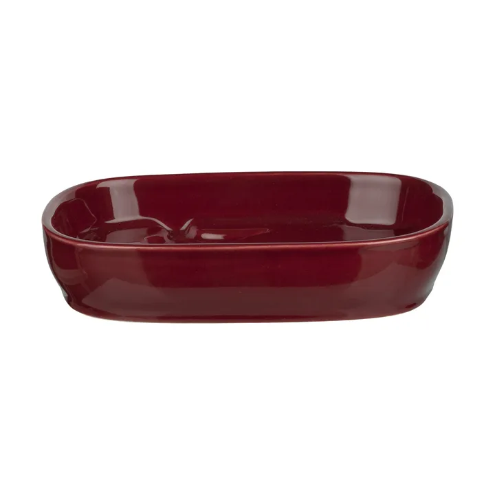 Unikko soap dish - Burgundy - Marimekko