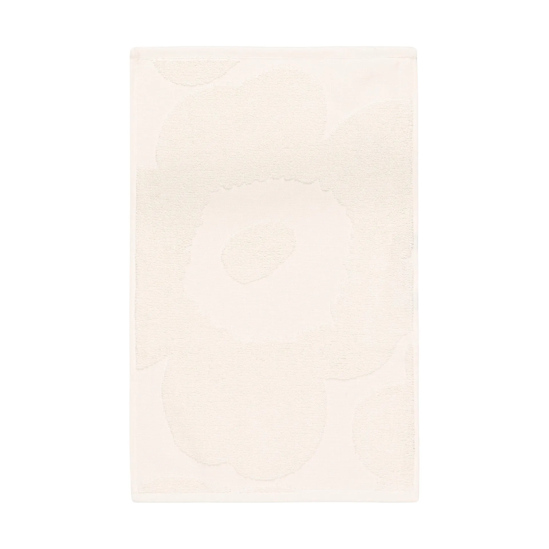 Unikko solid guest towel 32x50 cm, Ecru Marimekko