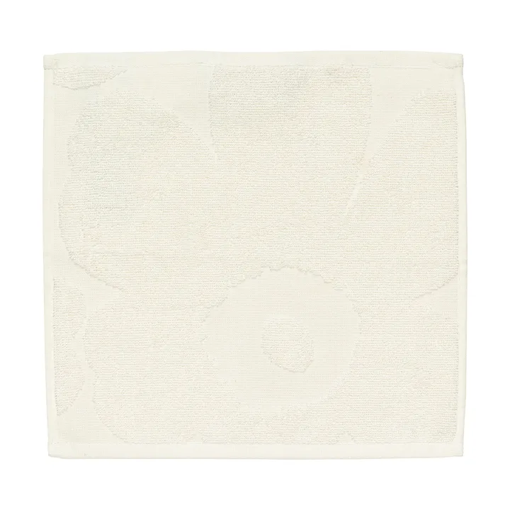 Unikko solid mini towel 32x32 cm - Ecru - Marimekko