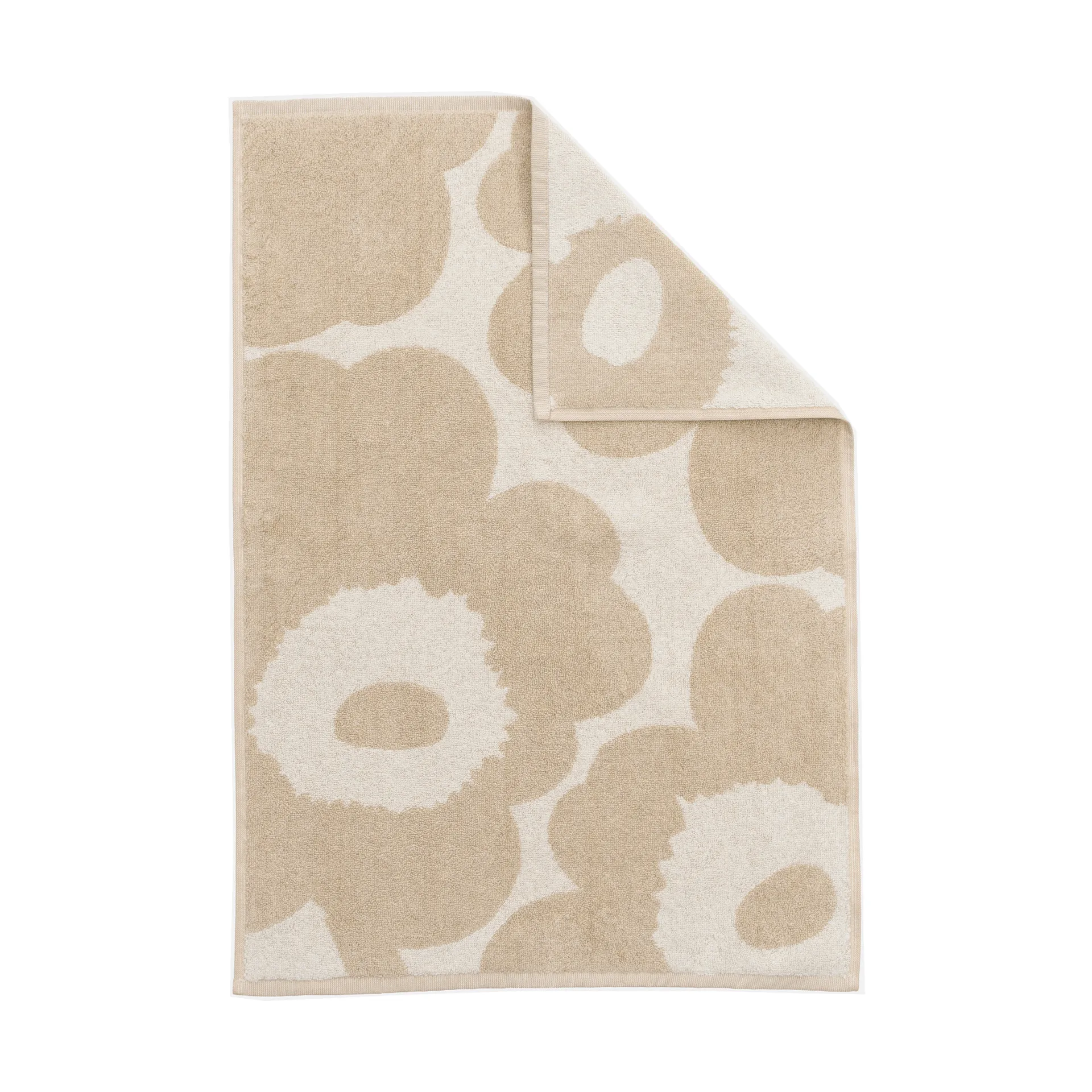 Unikko towel 50x70 cm, Off white-linen Marimekko