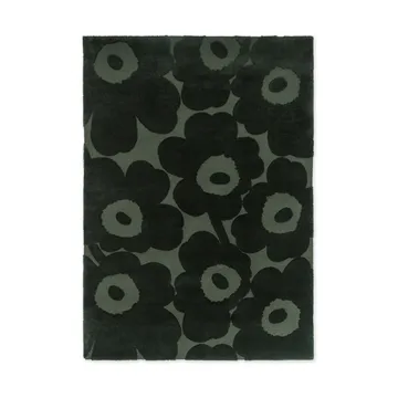 Unikko wool rug - Dark green, 170x240 cm - Marimekko