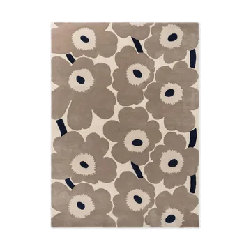 Unikko wool rug - Greige, 250x350 cm - Marimekko
