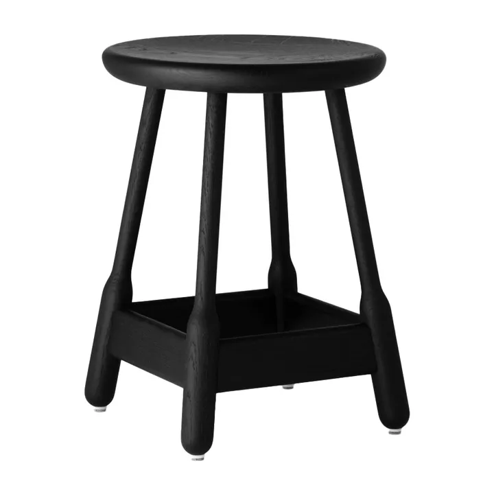 Albert barstool 50 cm - Dark stained oak - Massproductions