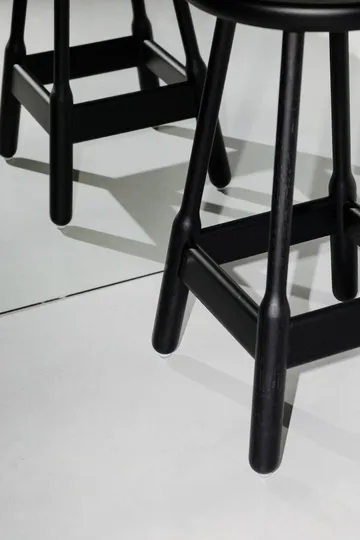 Albert barstool 50 cm - Dark stained oak - Massproductions