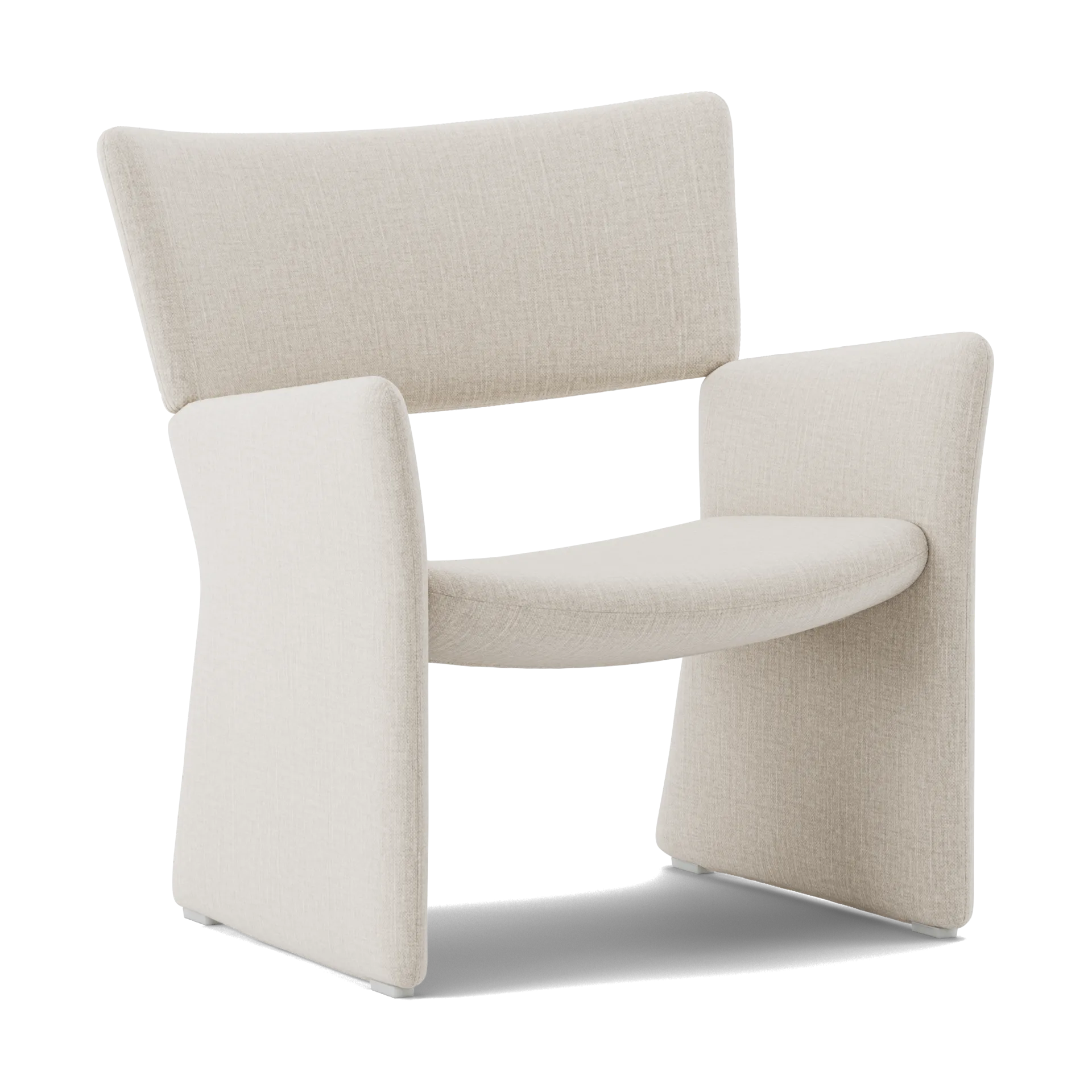 Crown Easy Chair, Linara 05 Porridge Massproductions