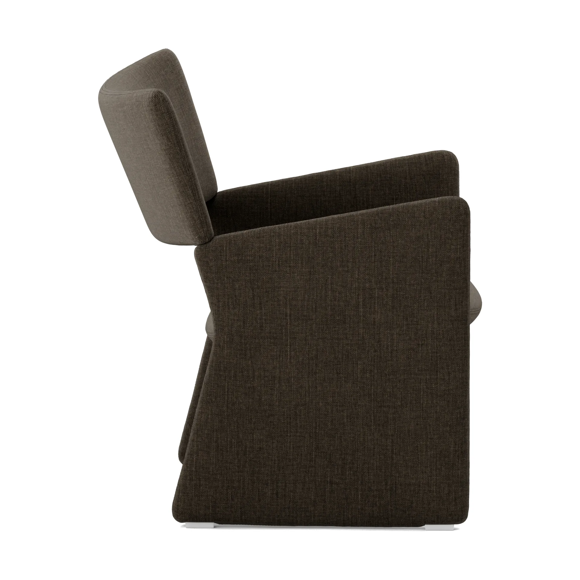 Crown Easy Chair, Linara 90 Espresso Massproductions