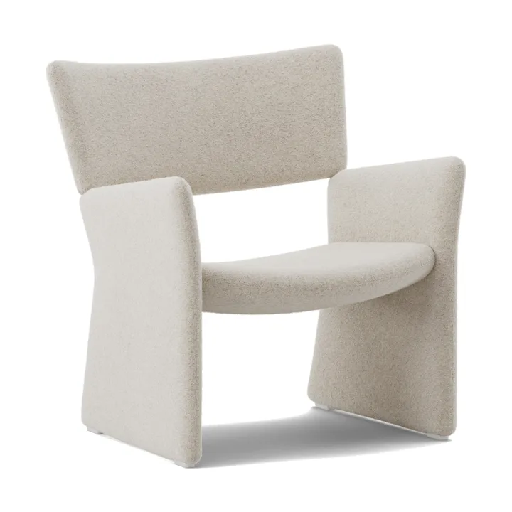 Crown Easy Chair - Spiral 21 Chalk - Massproductions
