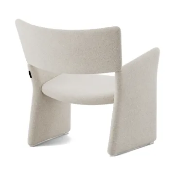 Crown Easy Chair - Spiral 21 Chalk - Massproductions