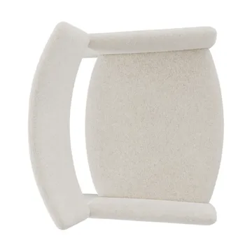 Crown Easy Chair - Spiral 21 Chalk - Massproductions