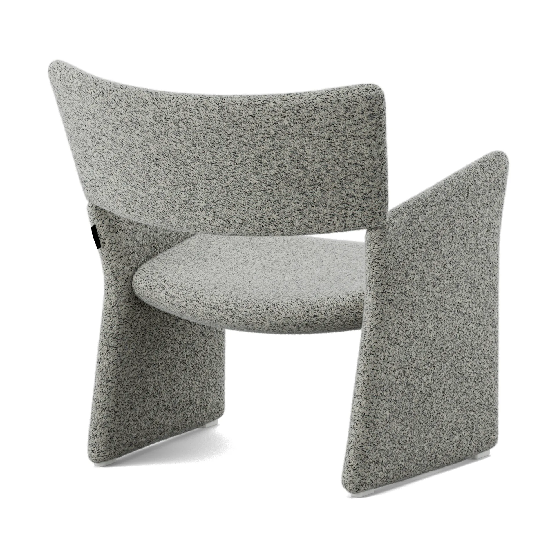 Crown Easy Chair, Spiral 23 Monochrome Massproductions