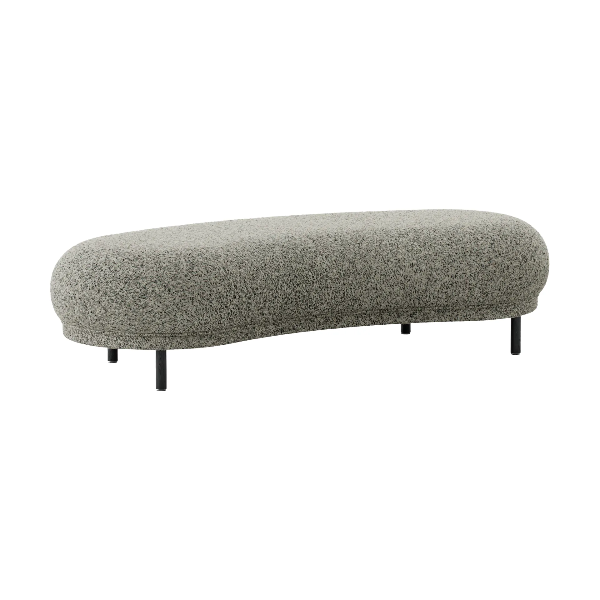 Dandy ottoman, Black oak-Spiral 23 Monochrome Massproductions