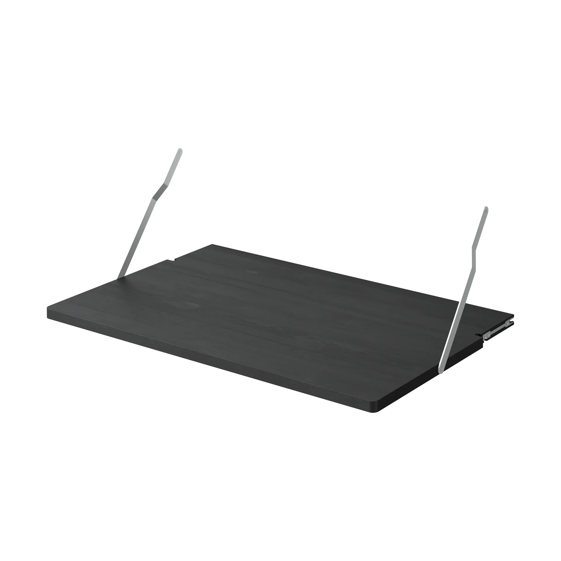 Gridlock Desk writing shelf, Black stained Ash Massproductions