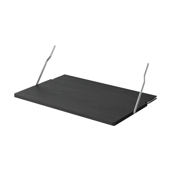 Gridlock Desk writing shelf - Black stained Ash - Massproductions