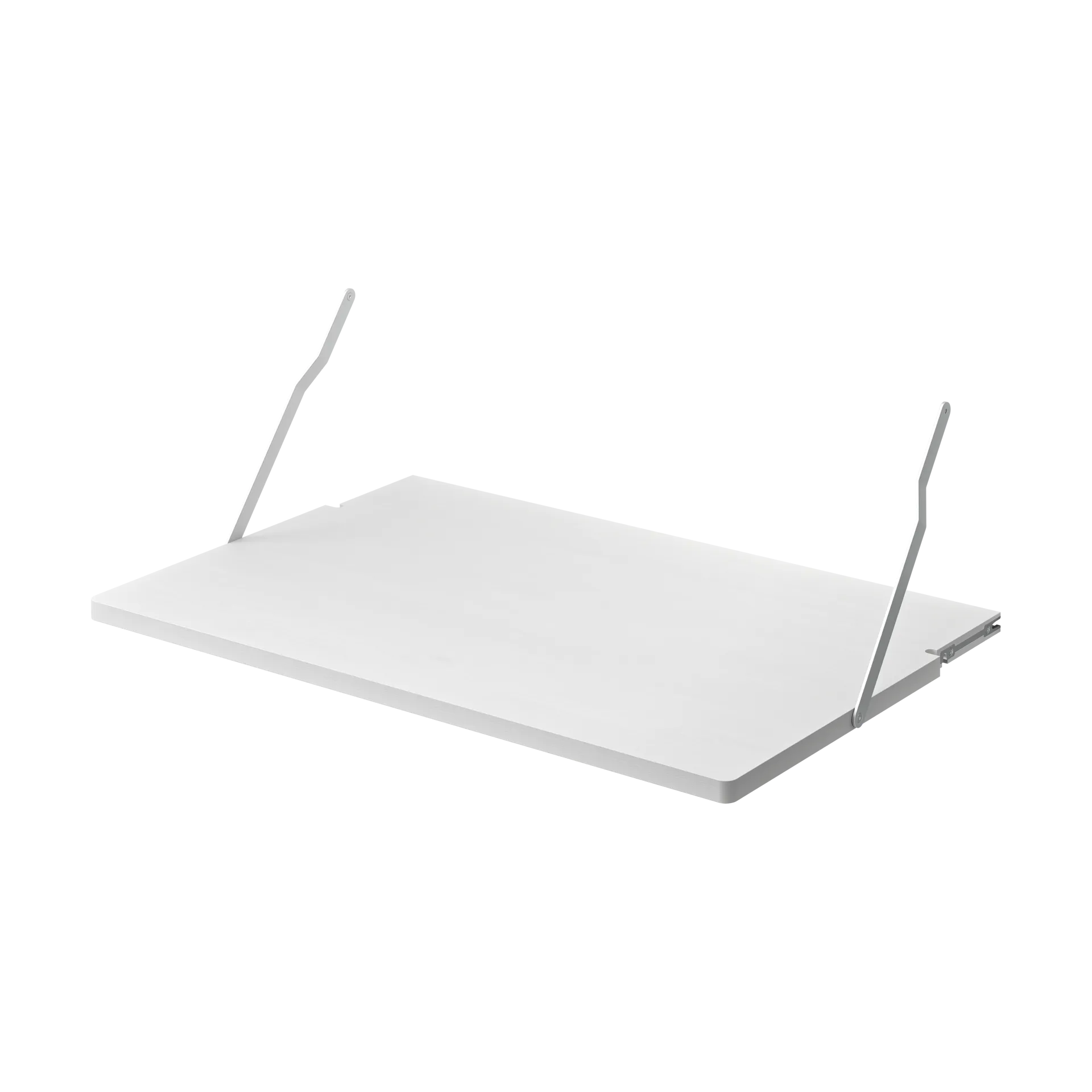 Gridlock Desk writing shelf, White stained Ash Massproductions