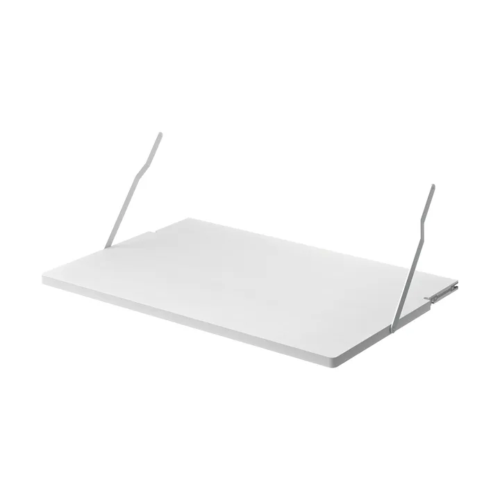 Gridlock Desk writing shelf - White stained Ash - Massproductions