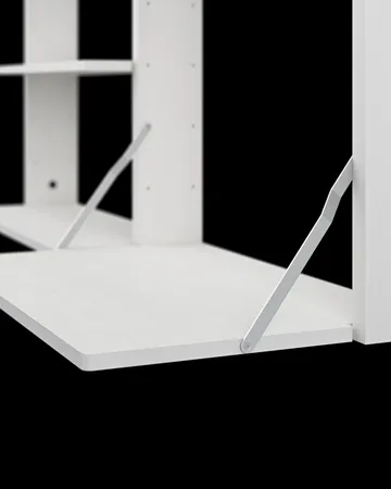 Gridlock Desk writing shelf - White stained Ash - Massproductions